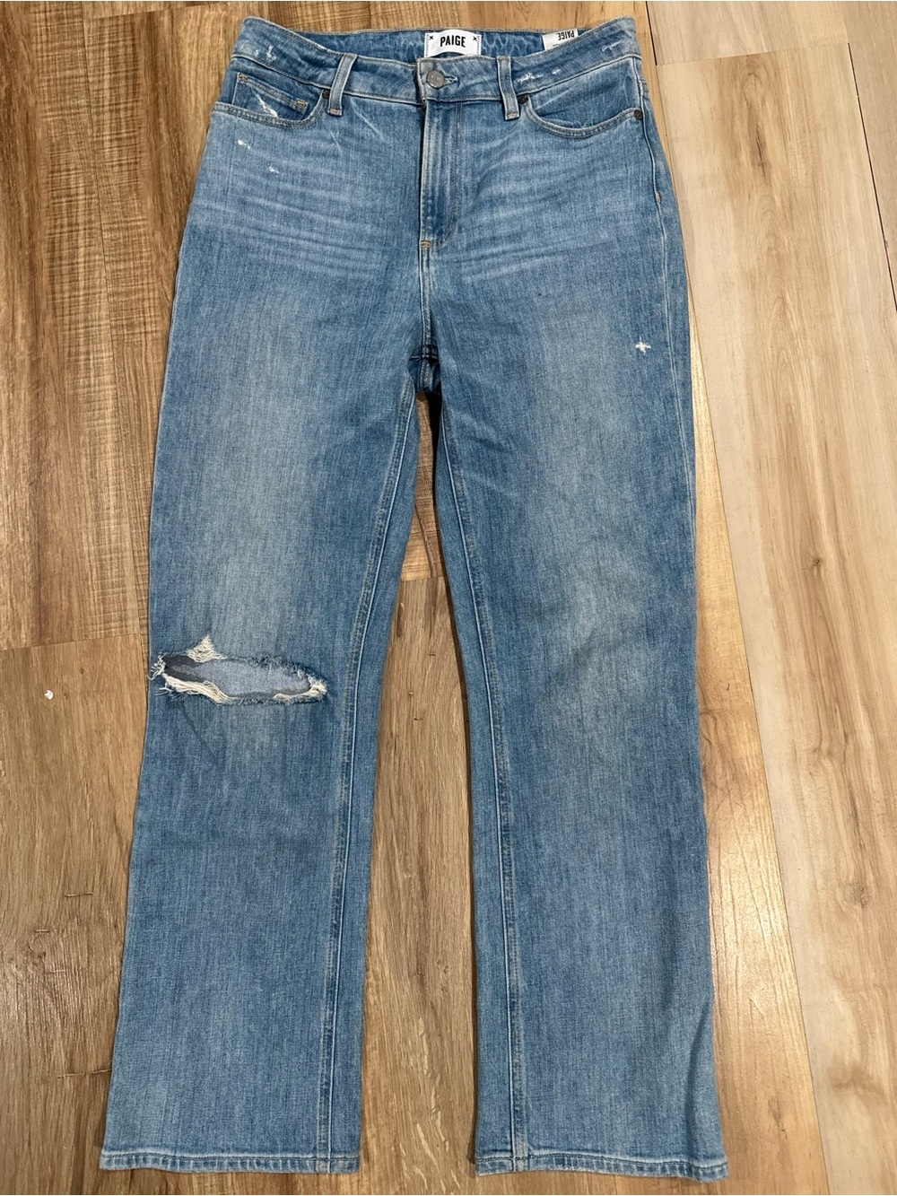 PAIGE denim light blue jeans